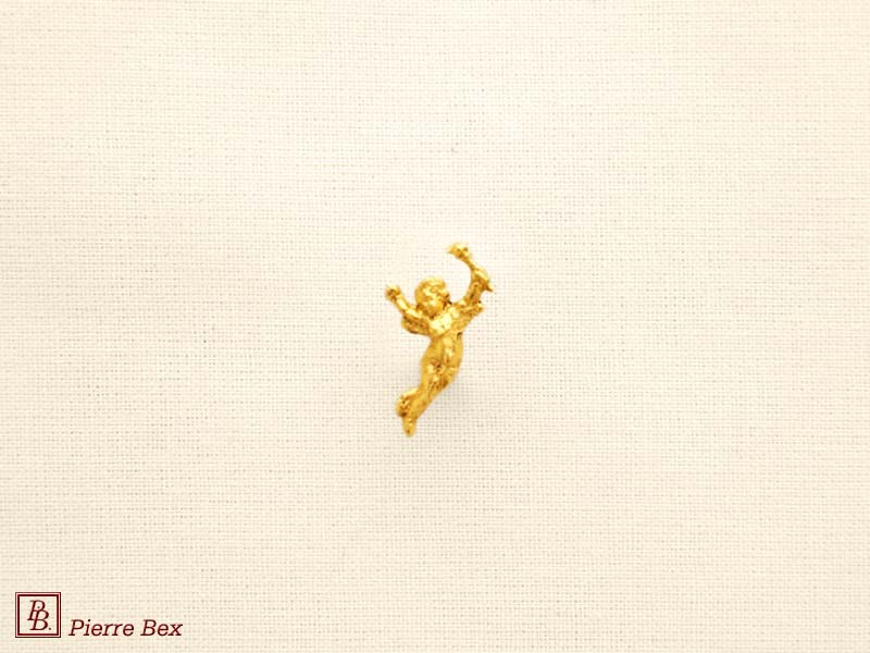 Pierre Bex Art-Nouveau pin brooch cherub 44116-D1