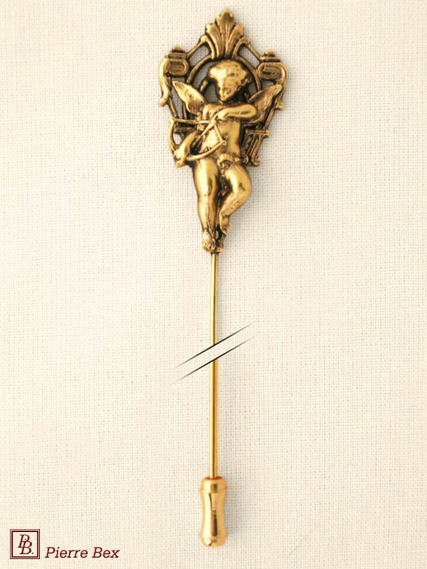 Pierre Bex Art-Nouveau hat pin cherub 44129-D1