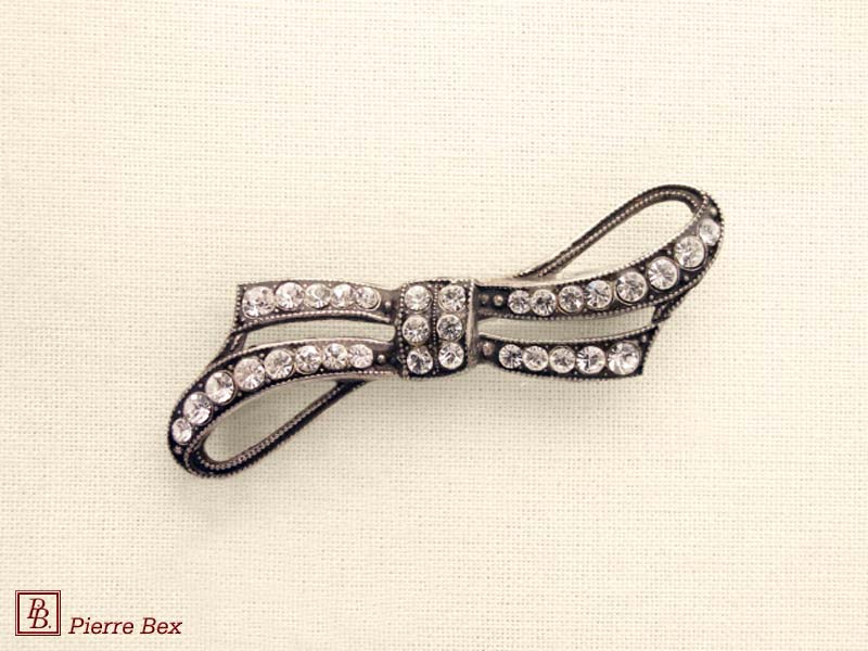 Pierre Bex Art-Deco brooch bow 45346-01