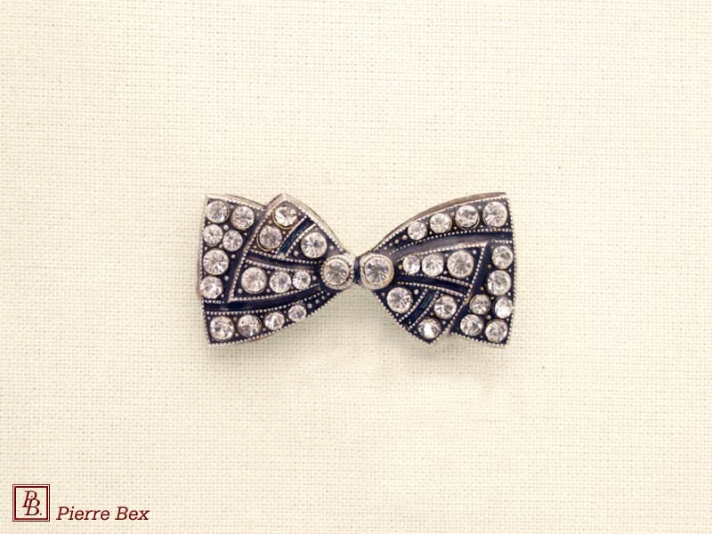 Pierre Bex Art-Deco brooch bow 45346-11