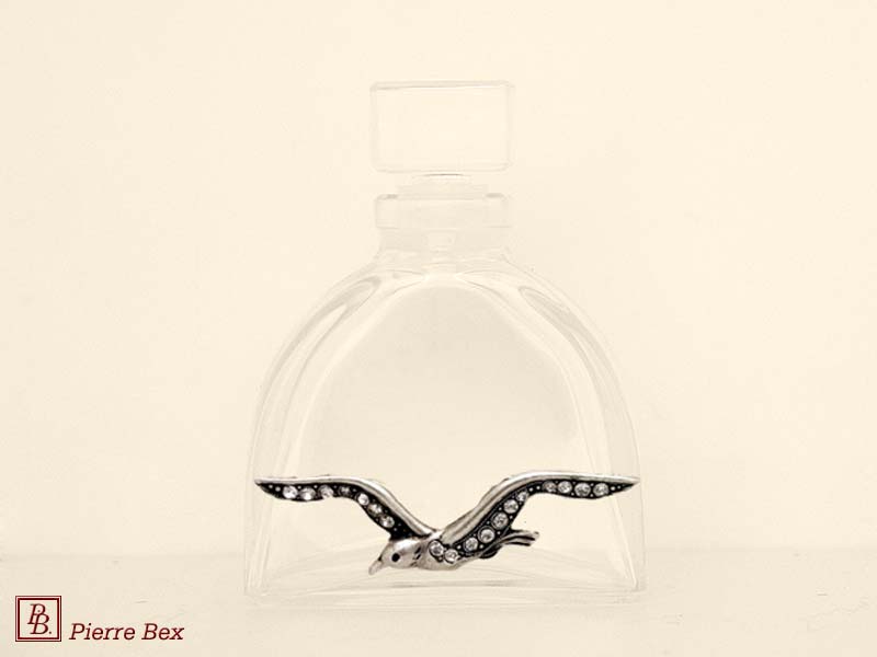 Pierre Bex Art-Deco perfume bottle seamew 46019-01