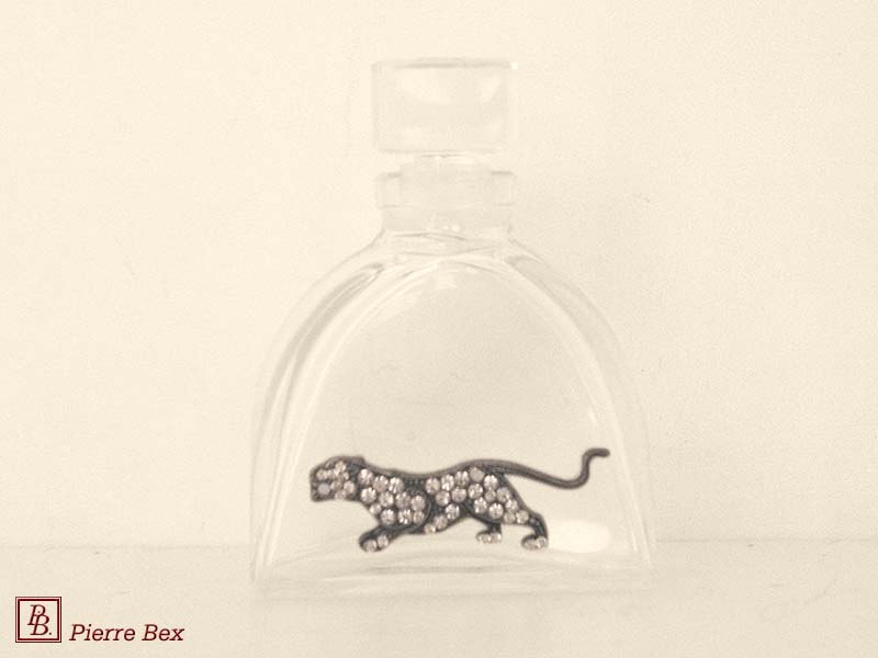 Pierre Bex Art-Deco perfume bottle tiger 46019-02