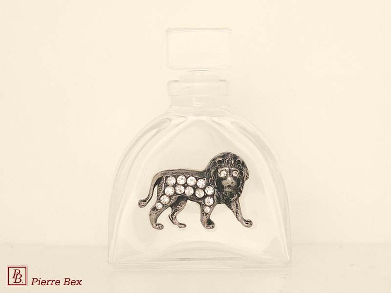 Pierre Bex Art-Deco perfume bottle lion 46019-12