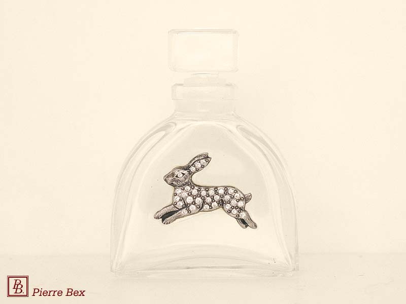 Pierre Bex Art-Deco perfume bottle rabbit 46019-14