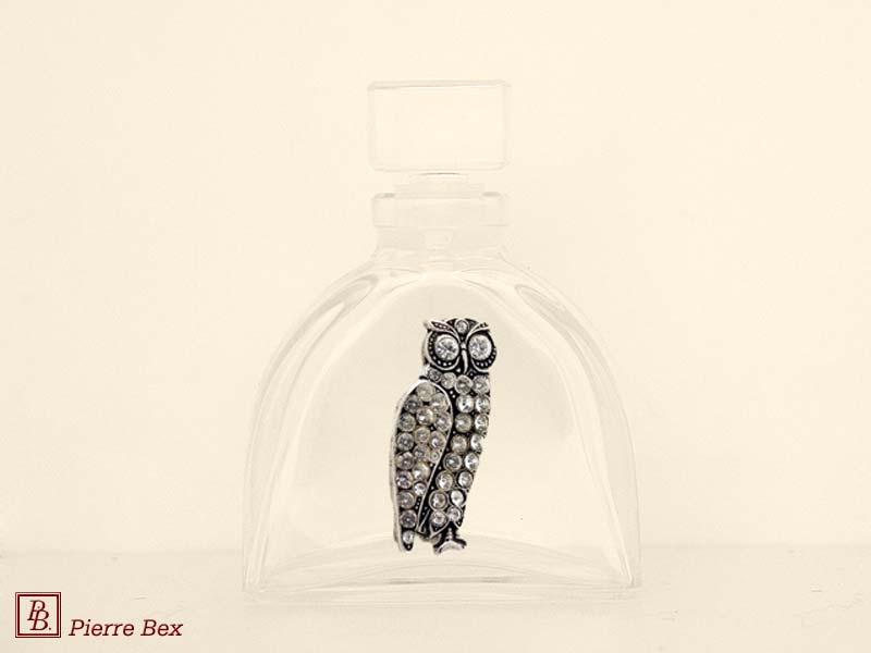 Pierre Bex Art-Deco perfume bottle owl 46019-20