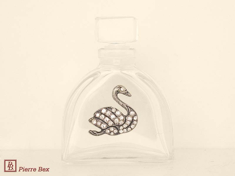 Pierre Bex Art-Deco perfume bottle swan 46019-22