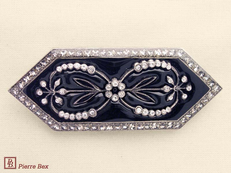 Pierre Bex Art-Deco brooch 46696-02