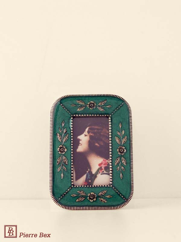 Pierre Bex Art-Deco enamel picture-frame 48419-02