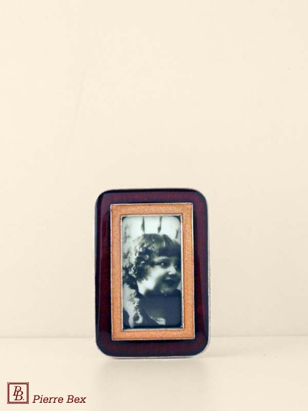 Pierre Bex Art-Deco enamel picture-frame 48419-13