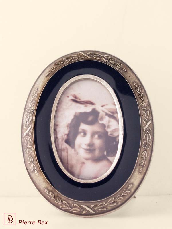 Pierre Bex Art-Deco enamel picture-frame 48429-01