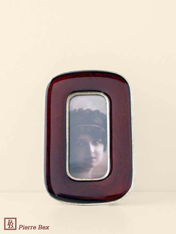 Pierre Bex Art-Deco enamel picture-frame 48429-11