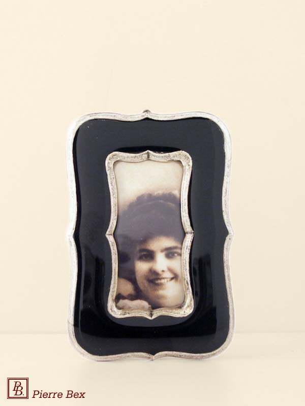 Pierre Bex Art-Deco enamel picture-frame 48429-16