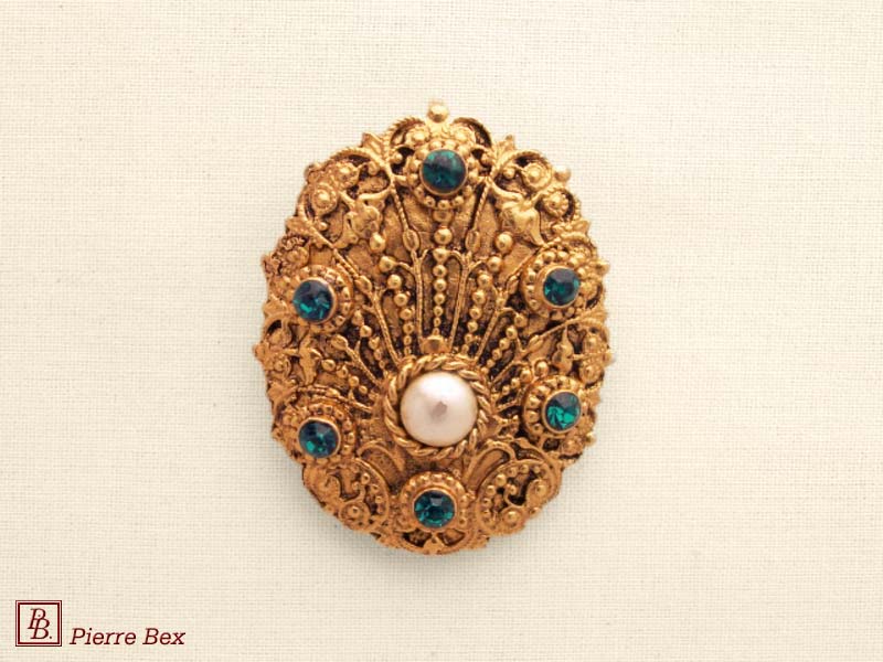 Pierre Bex Baroque brooch 64116-04