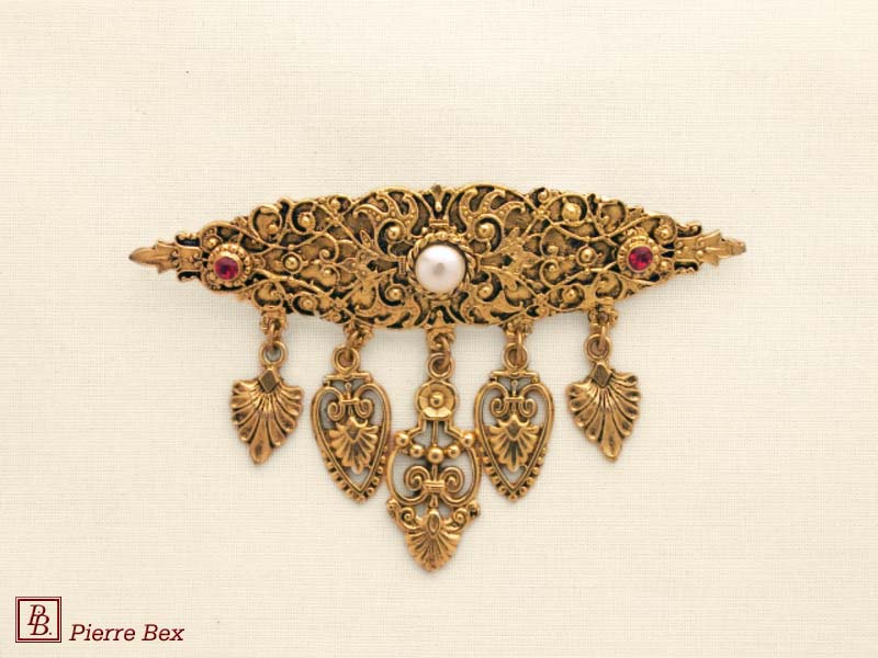 Pierre Bex Baroque brooch 64146-01