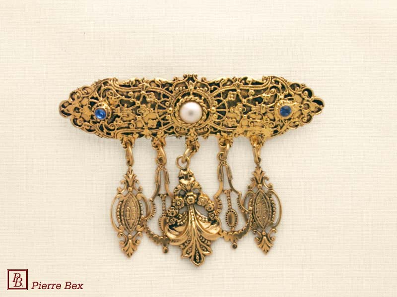 Pierre Bex Baroque brooch 64146-02