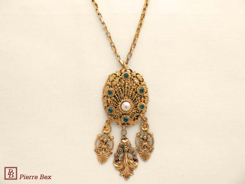 Pierre Bex Baroque necklace 64233-01