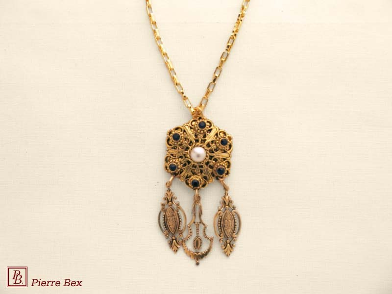 Pierre Bex Baroque necklace 64233-02
