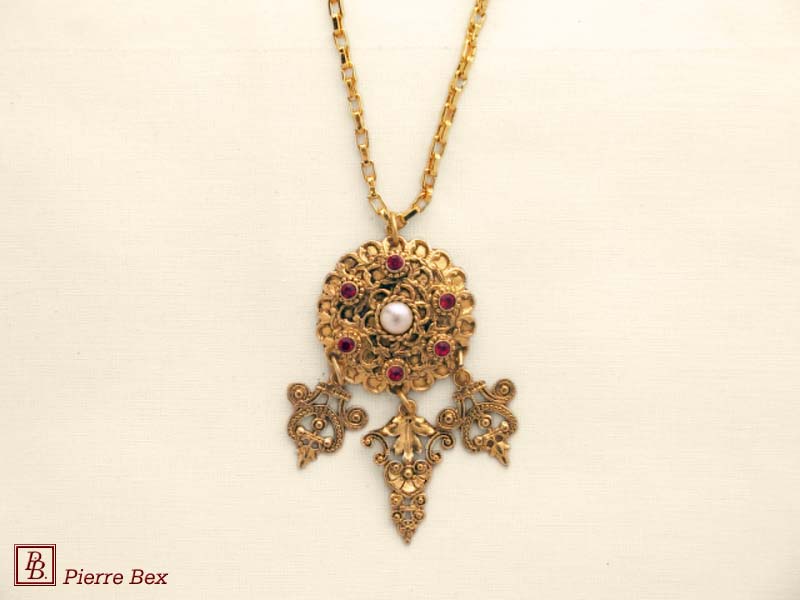 Pierre Bex Baroque necklace 64233-03